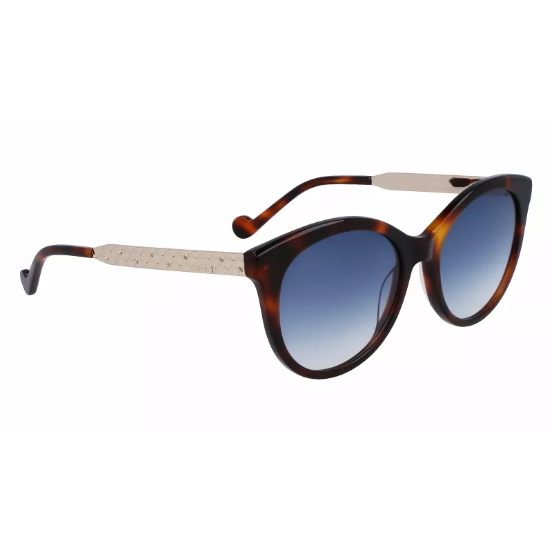 LIU JO Dámske LJ765S-242 Butterfly/Cat-Eye slnečné okuliare Havana 54 mm