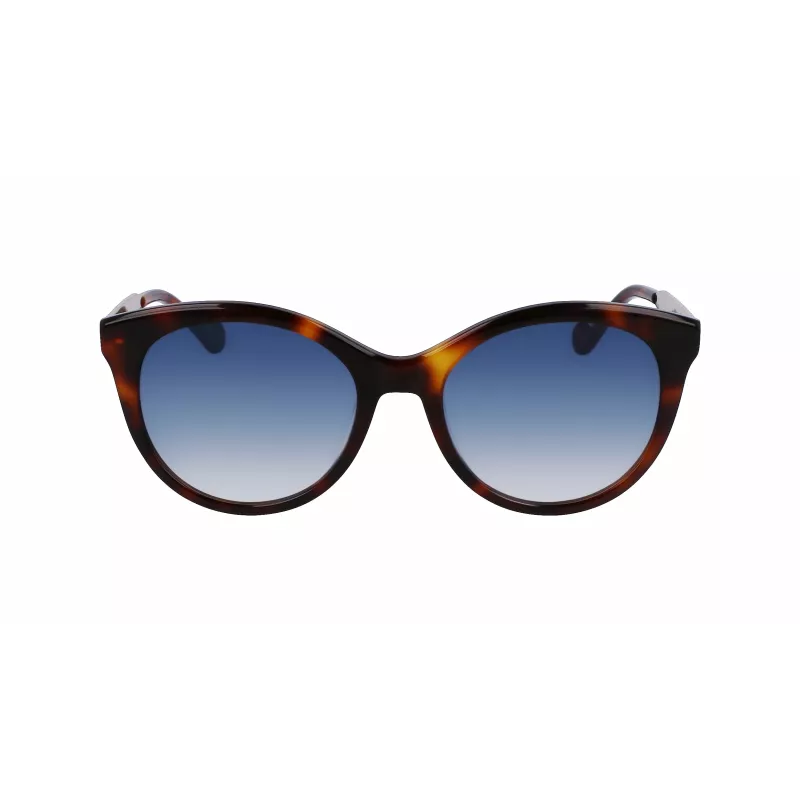 LIU JO Dámske LJ765S-242 Butterfly/Cat-Eye slnečné okuliare Havana 54 mm