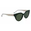 LIU JO dámske LJ782S-300 slnečné okuliare Havana hnedá gradient 53mm