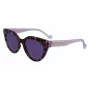 LIU JO dámske LJ782S-516 cat eye slnečné okuliare - ružová Havana, hnedý prechod, 53 mm