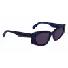 LIU JO dámske LJ792S-460 Cat Eye slnečné okuliare Havana hnedé gradientné 52 mm