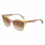 LIU JO dámske LJ796S-279 Cat Eye slnečné okuliare Havana hnedý gradient 58mm