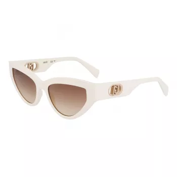 LIU JO dámske LJ800S butterfly cat eye slnečné okuliare havana acetát hnedé gradient UV400