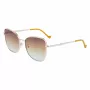 LIU JO dámske slnečné okuliare 46591-717 Havana acetát hranatý rám hnedé gradientové sklá 55/17/140 mm