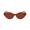 LIU JO dámske slnečné okuliare LJ767SR-216 Havana propionát hnedý gradient 56 mm