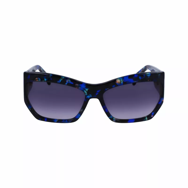LIU JO dámske slnečné okuliare LJ785S-424 modré Butterfly Cat Eye 61mm