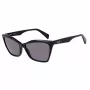 LIU JO dámske slnečné okuliare LJ796S-001 motýlie/cat-eye acetátový rám sivé sklá 58 mm