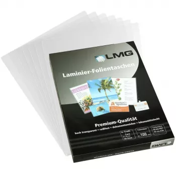 LMG Signaltechnologie 25 Laminovacích fólií lesklých pre A3, 125 mikrónov