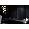 LOGIC AT-DART-PRO-SOLI-10 DART PRO SOLID MIDI-Tower PC skriňa, čierna, USB-C, ATX, oceľový bočný panel bez temperovaného skla