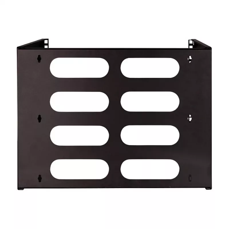 Logilink 19-palcová nástenná skriňa, 8U, čierna, otvorený rám
