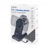 Logilink 4-in-1 bezdrôtová stolná nabíjačka, 15W Qi nabíjacia stanica (PA0292)