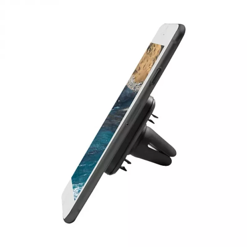 LogiLink AA0114 magnetický držiak do vetracích mriežok pre smartfóny, 360° otočný, univerzálny, čierny
