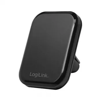LogiLink AA0114 magnetický držiak do vetracích mriežok pre smartfóny, 360° otočný, univerzálny, čierny