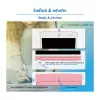 LogiLink LCD písacia tabuľka 8,5 palca viacfarebná ružová AA0180