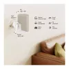 LogiLink BP0207W nástenný držiak reproduktora pre Sonos Era 100 & Era 300, biely, max. 5 kg