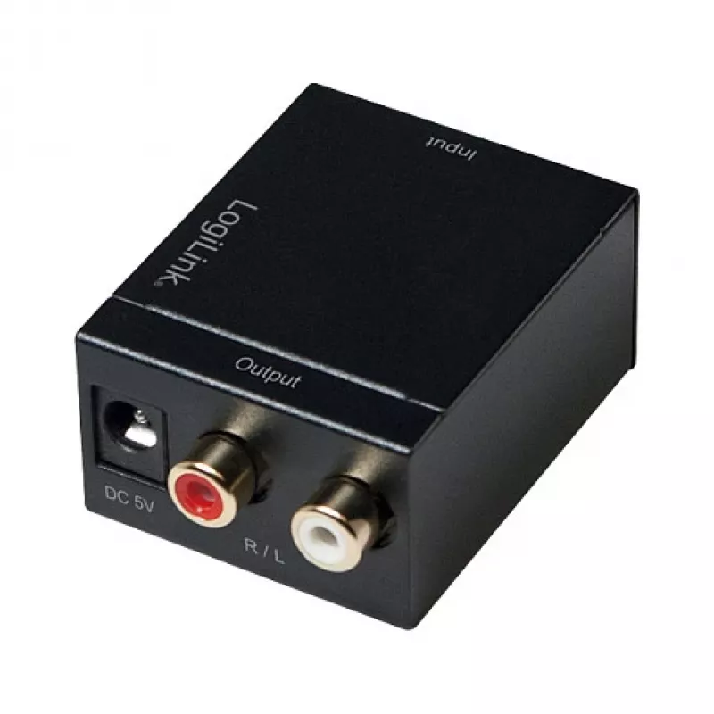 LogiLink CA0100 digitálno-analógový audio konvertor (SPDIF/koaxiál na RCA stereo)