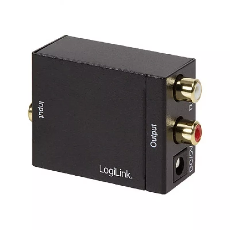 LogiLink CA0100 digitálno-analógový audio konvertor (SPDIF/koaxiál na RCA stereo)