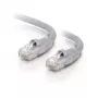 LogiLink Cat.5e S/FTP Patch kábel, 1 m, sivý, LSZH, Snagless, Gigabit Ethernet