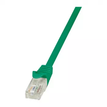 LogiLink Cat.5e U/UTP Gigabit patch kábel, RJ45, 1,5 m, zelený