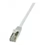 LogiLink Cat.6 F/UTP patch kábel, sivý, 1 m, EconLine