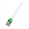 LogiLink Cat.6 S/FTP crossover patch kábel, RJ45, 0,5 m, sivý, LSZH, 10 Gbit/s