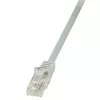 LogiLink Cat.6 U/UTP EconLine patch kábel, sivý, 0,5 m CP2022U