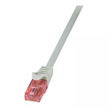 LogiLink Cat.6 U/UTP Patch kábel, 0,25 m, sivý, PrimeLine