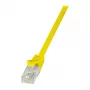LogiLink Cat.6 U/UTP patch kábel, 1,5 m, žltý, EconLine