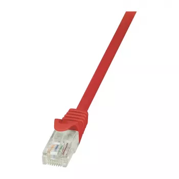 LogiLink Cat.6 U/UTP patch kábel, RJ45, červený, 7,5 m, EconLine