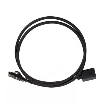 LogiLink Cat.6A Premium predlžovací patch kábel, S/FTP, čierny, 3 m