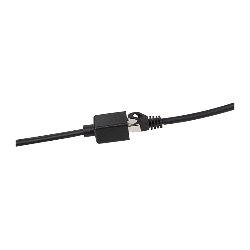 LogiLink Cat.6A Premium predlžovací patch kábel, S/FTP, čierny, 3 m