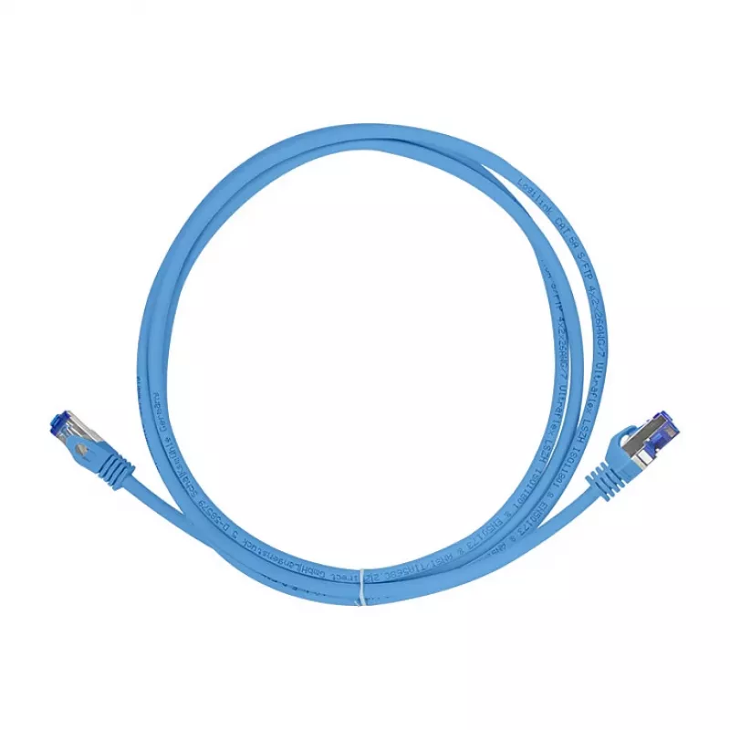 LOGILINK Cat.6A S/FTP Ultraflex patch kábel, GHMT certifikovaný, modrý, 5,0 m