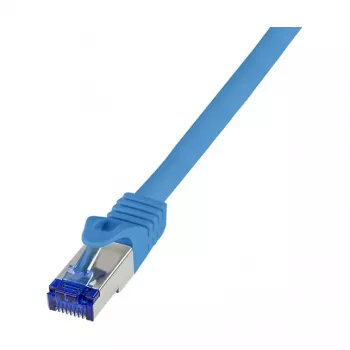 LOGILINK Cat.6A S/FTP Ultraflex patch kábel, GHMT certifikovaný, modrý, 5,0 m