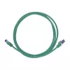 LogiLink Cat.6A S/FTP Ultraflex patch kábel, GHMT certifikovaný, zelený, 1,0 m