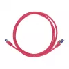 LogiLink Cat.6A S/FTP Ultraflex patch kábel, GHMT certifikovaný, červený, 1,0 m