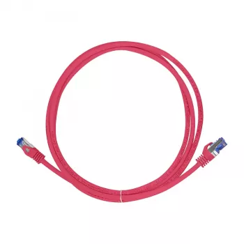 LogiLink Cat.6A S/FTP Ultraflex patch kábel, GHMT certifikovaný, červený, 1,0 m