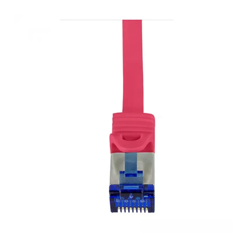 LogiLink Cat.6A S/FTP Ultraflex patch kábel, GHMT certifikovaný, červený, 1,0 m