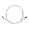 LogiLink Cat.6A S/FTP Ultraflex patch kábel, sivý, 1,0 m, GHMT-certifikovaný