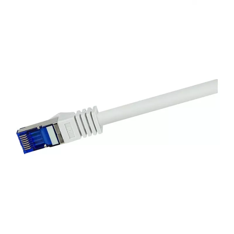 LogiLink Cat.6A S/FTP Ultraflex patch kábel, sivý, 1,0 m, GHMT-certifikovaný