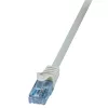 LogiLink Cat.6A U/UTP RJ45 patch kábel, 0,25 m, sivý, EconLine