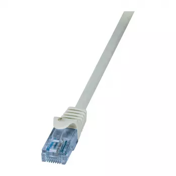 LogiLink Cat.6A U/UTP RJ45 patch kábel, 0,25 m, sivý, EconLine