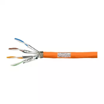LogiLink Cat.7 1000 MHz inštalačný kábel 23 AWG S/FTP 50m, oranžový