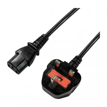 Logilink CP121 napájací kábel - BS 1363 (UK) na IEC C13, 1,8 m, čierny