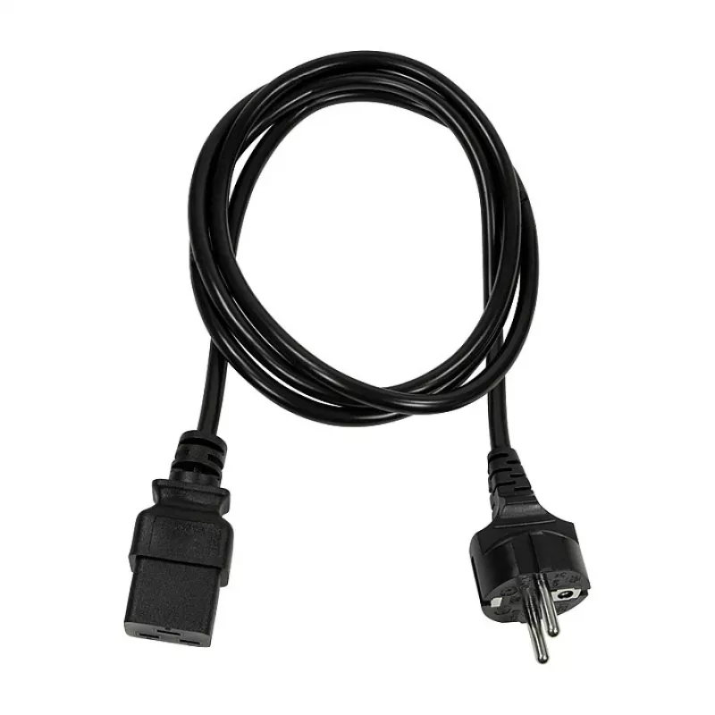 Logilink CP151 napájací kábel, CEE 7/7 na IEC C19, čierny, 1 m