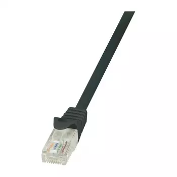 LogiLink CP2053U Cat 6 U/UTP RJ45 patch kábel, 2m, čierny, Snagless