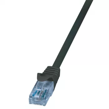 LogiLink EconLine patch kábel Cat.6A U/UTP CP3053U, RJ45 na RJ45, 2 m, čierny