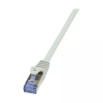 LogiLink CQ3132S Cat6a S/FTP patch kábel, RJ45, 40 m, sivý, LSZH, 10 Gbps