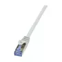 LogiLink CQ3132S Cat6a S/FTP patch kábel, RJ45, 40 m, sivý, LSZH, 10 Gbps