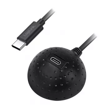 LogiLink CU0099 USB 3.2 Gen1 Type-C konektor samec na konektor samica predlžovací kábel, 5 Gbps, čierna, 1,5 m