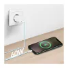 LogiLink CU0350 USB 2.0 Type-C na Type-C kábel, 1 m, nylon spletaný, modrý, 60W Power Delivery, 480 Mbps